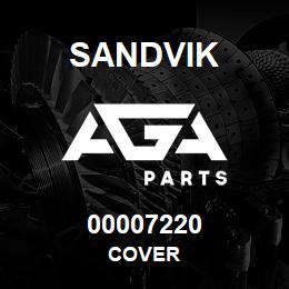 00007220 Sandvik COVER | AGA Parts