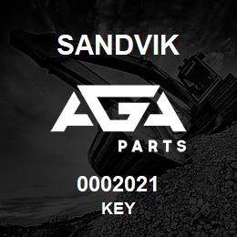 0002021 Sandvik KEY | AGA Parts