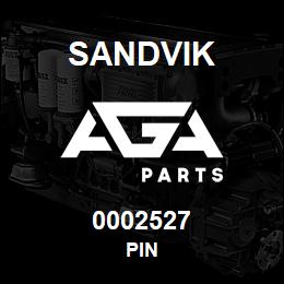 0002527 Sandvik PIN | AGA Parts