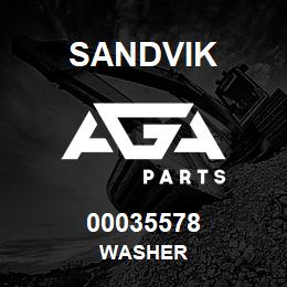 00035578 Sandvik WASHER | AGA Parts