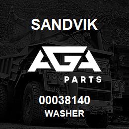 00038140 Sandvik WASHER | AGA Parts