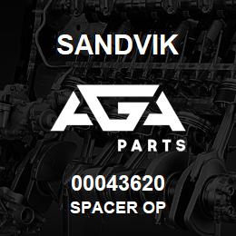 00043620 Sandvik SPACER OP | AGA Parts