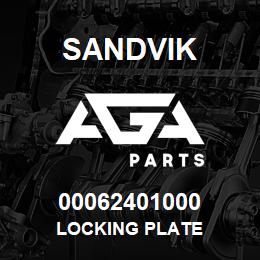 00062401000 Sandvik LOCKING PLATE | AGA Parts