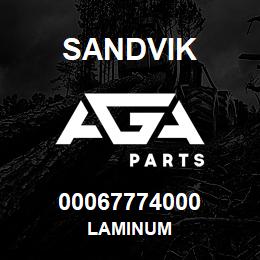 00067774000 Sandvik LAMINUM | AGA Parts