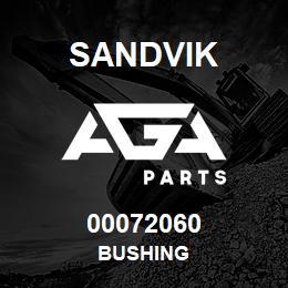 00072060 Sandvik BUSHING | AGA Parts