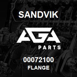 00072100 Sandvik FLANGE | AGA Parts