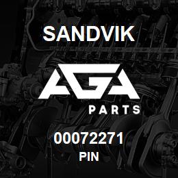 00072271 Sandvik PIN | AGA Parts
