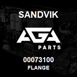 00073100 Sandvik FLANGE | AGA Parts