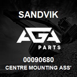 00090680 Sandvik CENTRE MOUNTING ASS'Y | AGA Parts