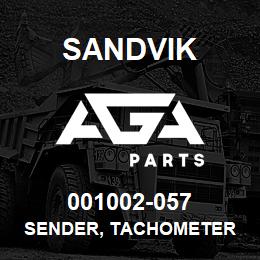 001002-057 Sandvik SENDER, TACHOMETER | AGA Parts
