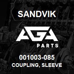 001003-085 Sandvik COUPLING, SLEEVE | AGA Parts