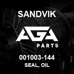 001003-144 Sandvik SEAL, OIL | AGA Parts