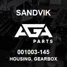 001003-145 Sandvik HOUSING, GEARBOX | AGA Parts