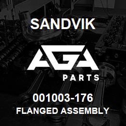 001003-176 Sandvik FLANGED ASSEMBLY | AGA Parts