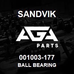 001003-177 Sandvik BALL BEARING | AGA Parts