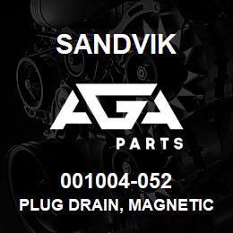 001004-052 Sandvik PLUG DRAIN, MAGNETIC | AGA Parts
