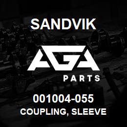 001004-055 Sandvik COUPLING, SLEEVE | AGA Parts