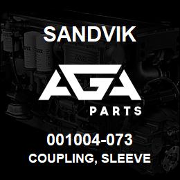 001004-073 Sandvik COUPLING, SLEEVE | AGA Parts