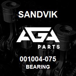 001004-075 Sandvik BEARING | AGA Parts