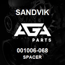 001006-068 Sandvik SPACER | AGA Parts