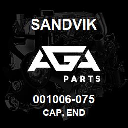 001006-075 Sandvik CAP, END | AGA Parts