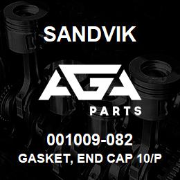 001009-082 Sandvik GASKET, END CAP 10/PACK | AGA Parts