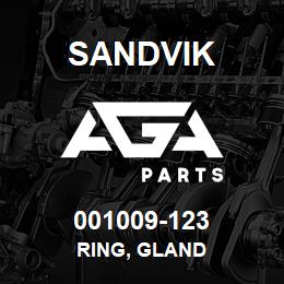 001009-123 Sandvik RING, GLAND | AGA Parts