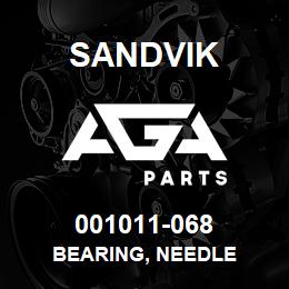 001011-068 Sandvik BEARING, NEEDLE | AGA Parts