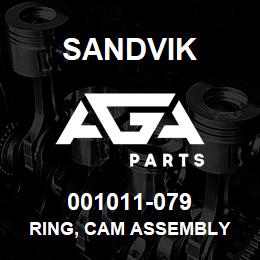 001011-079 Sandvik RING, CAM ASSEMBLY | AGA Parts