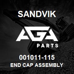 001011-115 Sandvik END CAP ASSEMBLY | AGA Parts