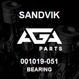 001019-051 Sandvik BEARING | AGA Parts