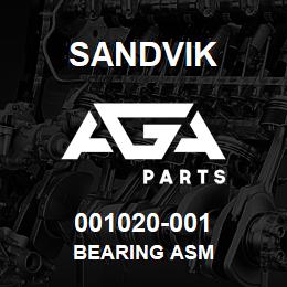 001020-001 Sandvik BEARING ASM | AGA Parts