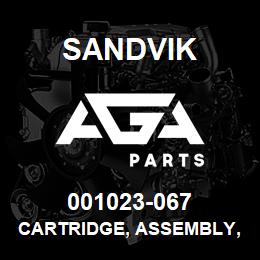 001023-067 Sandvik CARTRIDGE, ASSEMBLY, RELIEF VALVE | AGA Parts