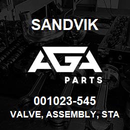 001023-545 Sandvik VALVE, ASSEMBLY, STACKER | AGA Parts