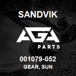 001079-052 Sandvik GEAR, SUN | AGA Parts