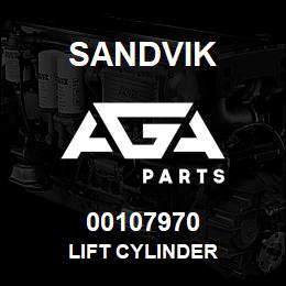 00107970 Sandvik LIFT CYLINDER | AGA Parts