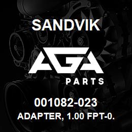 001082-023 Sandvik ADAPTER, 1.00 FPT-0.75 MJIC | AGA Parts