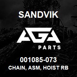 001085-073 Sandvik CHAIN, ASM, HOIST RB | AGA Parts