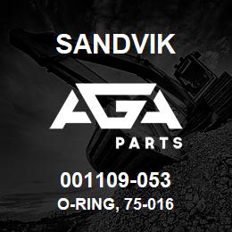 001109-053 Sandvik O-RING, 75-016 | AGA Parts