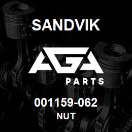 001159-062 Sandvik NUT | AGA Parts