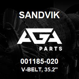 001185-020 Sandvik V-BELT, 35.2" | AGA Parts