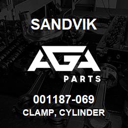 001187-069 Sandvik CLAMP, CYLINDER | AGA Parts
