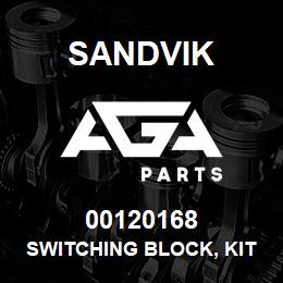 00120168 Sandvik SWITCHING BLOCK, KIT | AGA Parts