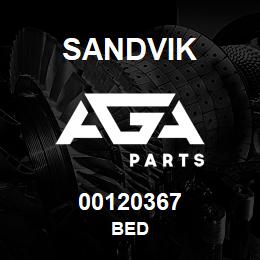 00120367 Sandvik BED | AGA Parts