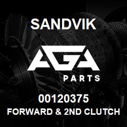 00120375 Sandvik FORWARD & 2ND CLUTCH | AGA Parts