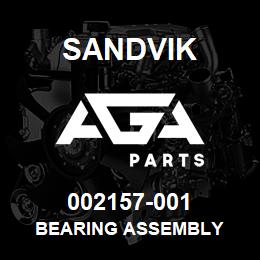 002157-001 Sandvik BEARING ASSEMBLY | AGA Parts