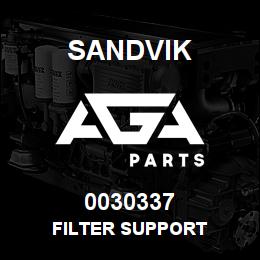 0030337 Sandvik FILTER SUPPORT | AGA Parts