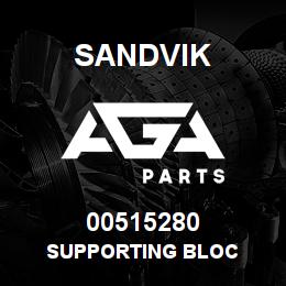 00515280 Sandvik SUPPORTING BLOC | AGA Parts