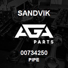 00734250 Sandvik PIPE | AGA Parts