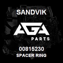 00815230 Sandvik SPACER RING | AGA Parts